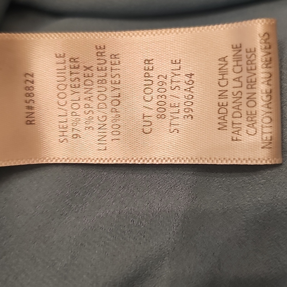 NWT Max Studio Pebble Crepe Flutter Sleeve Maxi D… - image 12